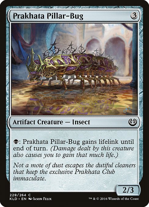 Magic the Gathering Card - Prakhata Pillar-Bug - MTG Circle