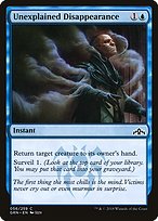 Magic the Gathering Card - Unexplained Disappearance - MTG Circle