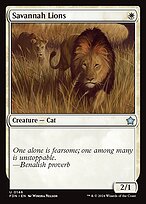 Magic the Gathering Card - Savannah Lions - MTG Circle