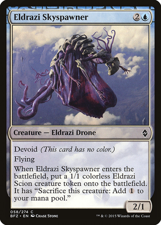 Magic the Gathering Card - Eldrazi Skyspawner - MTG Circle