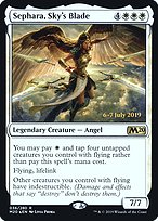 Magic the Gathering Card - Sephara, Sky's Blade - MTG Circle