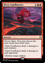 Magic the Gathering Card - Fiery Confluence - MTG Circle