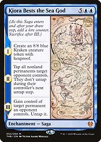 Magic the Gathering Card - Kiora Bests the Sea God - MTG Circle