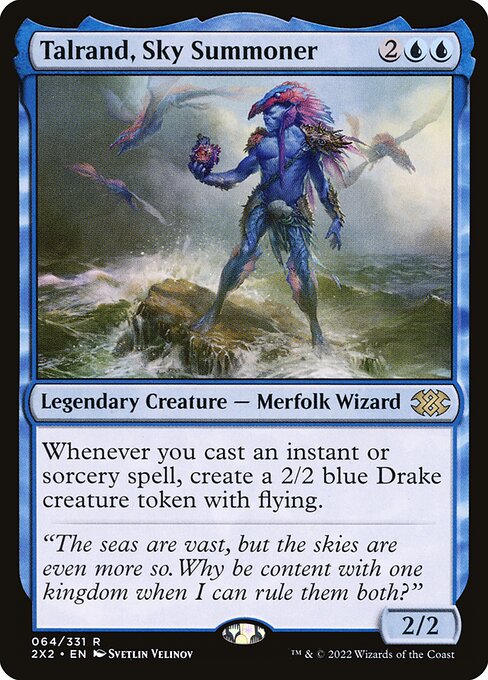 Magic the Gathering Card - Talrand, Sky Summoner - MTG Circle