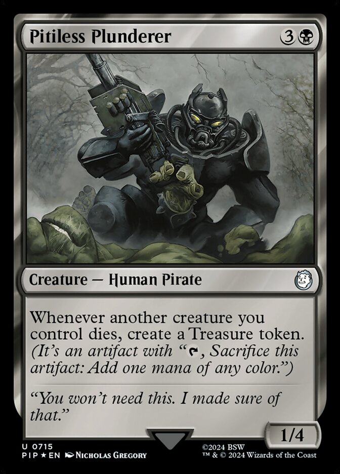Magic the Gathering Card - Pitiless Plunderer - MTG Circle