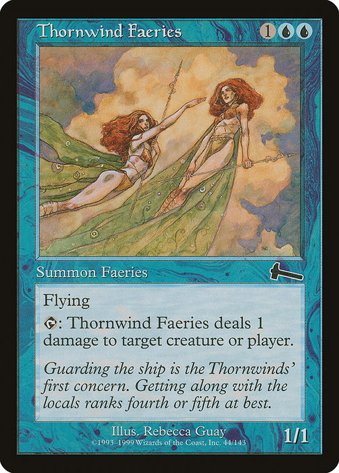 Magic the Gathering Card - Thornwind Faeries - MTG Circle