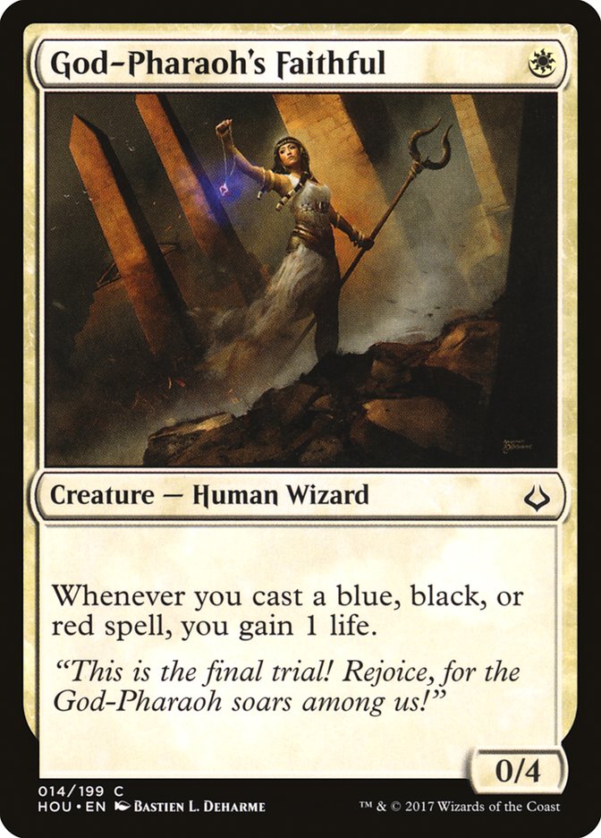 Magic the Gathering Card - God-Pharaoh's Faithful - MTG Circle