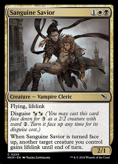 Magic the Gathering Card - Sanguine Savior - MTG Circle