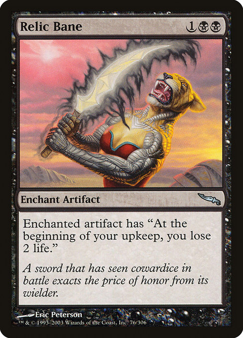 Magic the Gathering Card - Relic Bane - MTG Circle