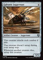 Magic the Gathering Card - Galvanic Juggernaut - MTG Circle