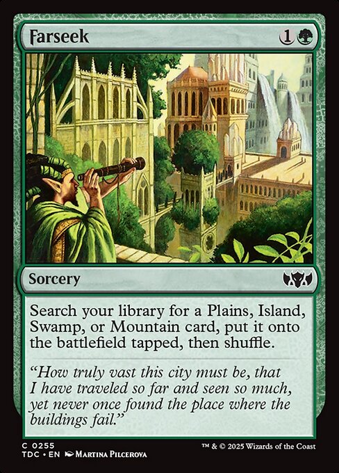 Magic the Gathering Card - Farseek - MTG Circle