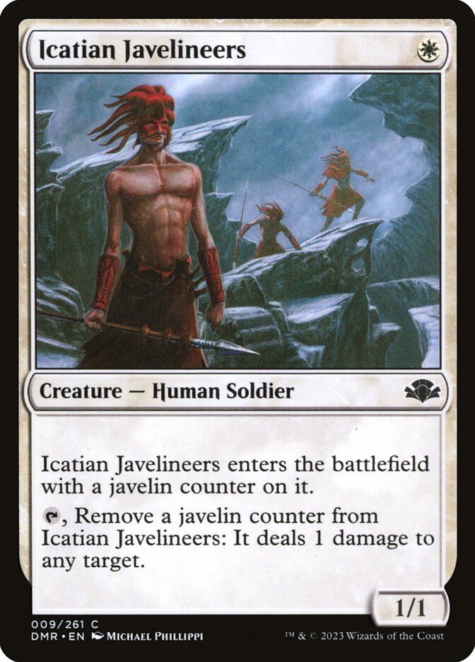 Magic the Gathering Card - Icatian Javelineers - MTG Circle