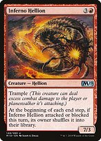 Magic the Gathering Card - Inferno Hellion - MTG Circle