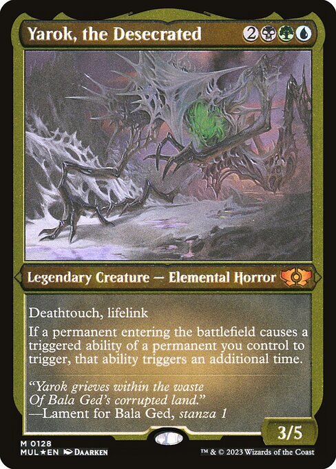 Magic the Gathering Card - Yarok, the Desecrated - MTG Circle