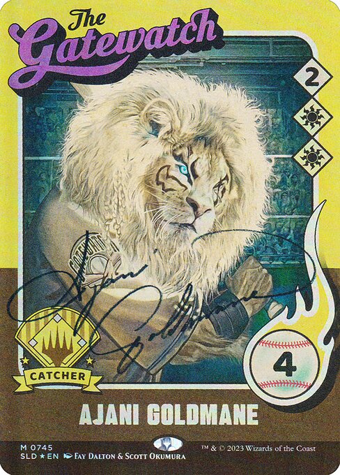Magic the Gathering Card - Ajani Goldmane - MTG Circle