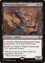 Magic the Gathering Card - Phyrexian Plaguelord - MTG Circle