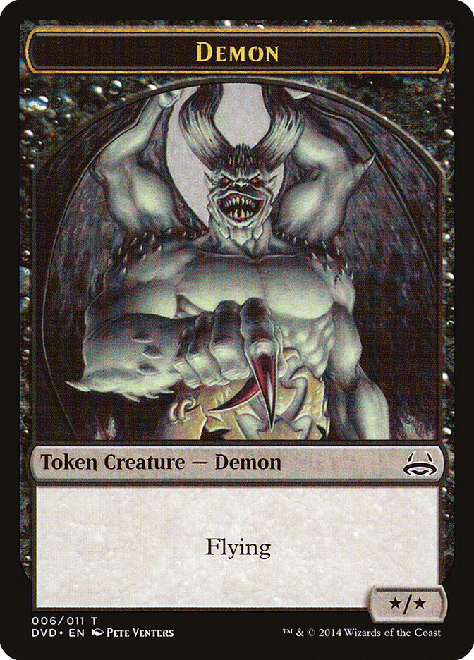 Magic the Gathering Card - Demon - MTG Circle