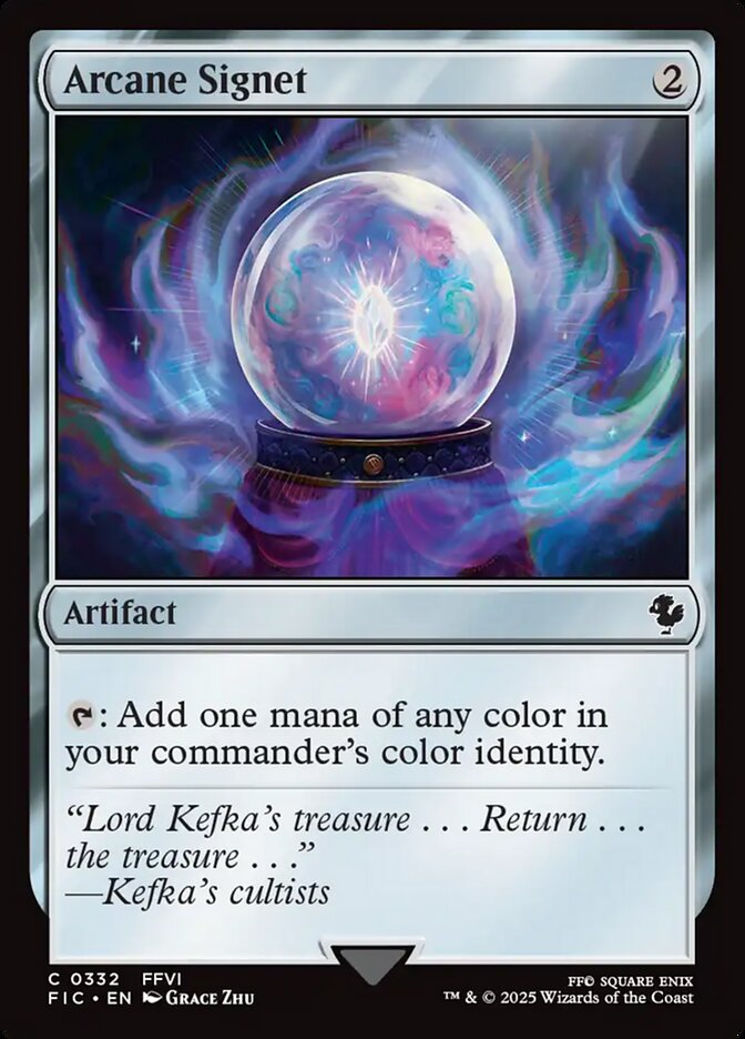 Magic the Gathering Card - Arcane Signet - MTG Circle
