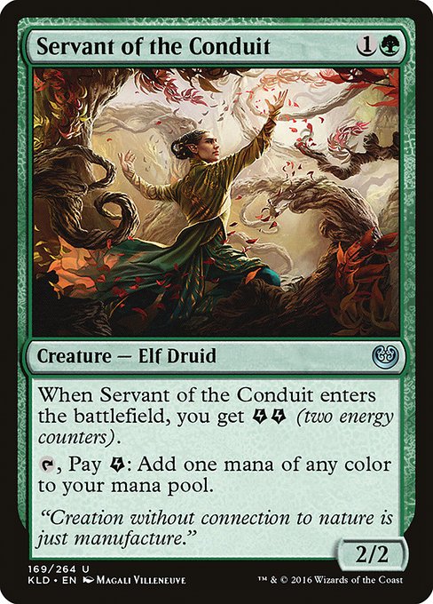 Magic the Gathering Card - Servant of the Conduit - MTG Circle