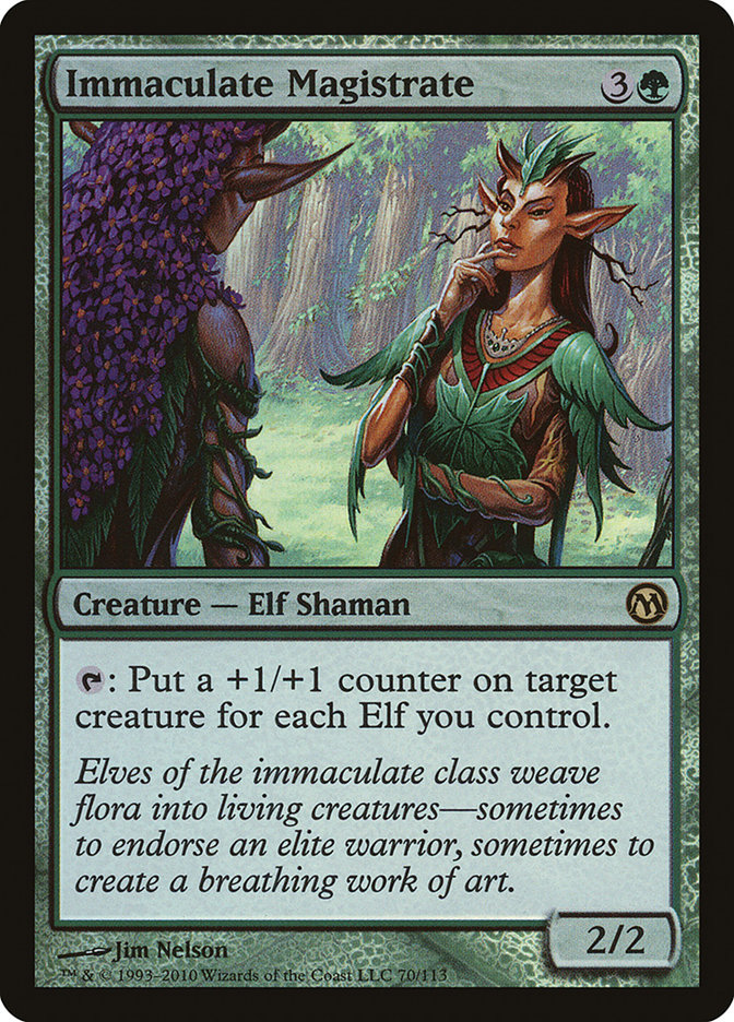 Magic the Gathering Card - Immaculate Magistrate - MTG Circle