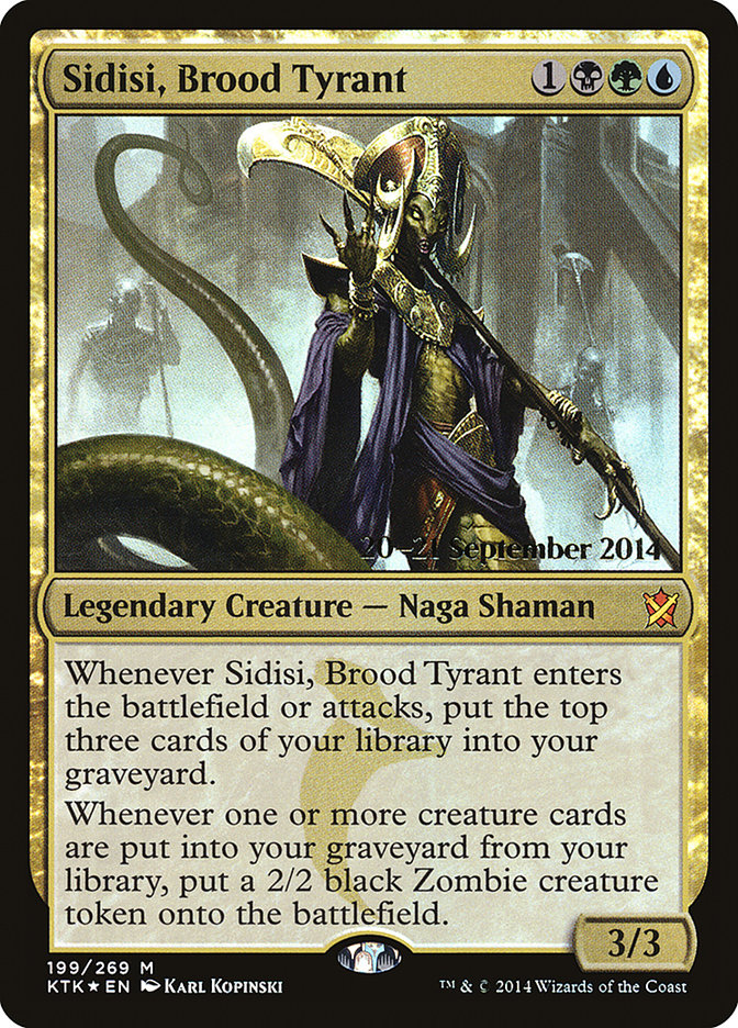 Magic the Gathering Card - Sidisi, Brood Tyrant - MTG Circle