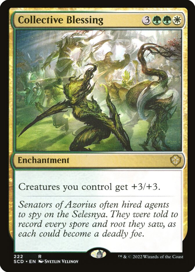Magic the Gathering Card - Collective Blessing - MTG Circle