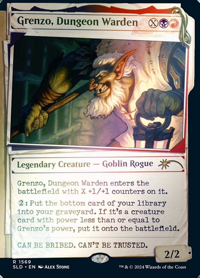 Magic the Gathering Card - Grenzo, Dungeon Warden - MTG Circle