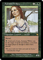 Magic the Gathering Card - Autumn Willow - MTG Circle