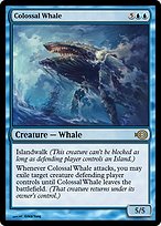 Magic the Gathering Card - Colossal Whale - MTG Circle