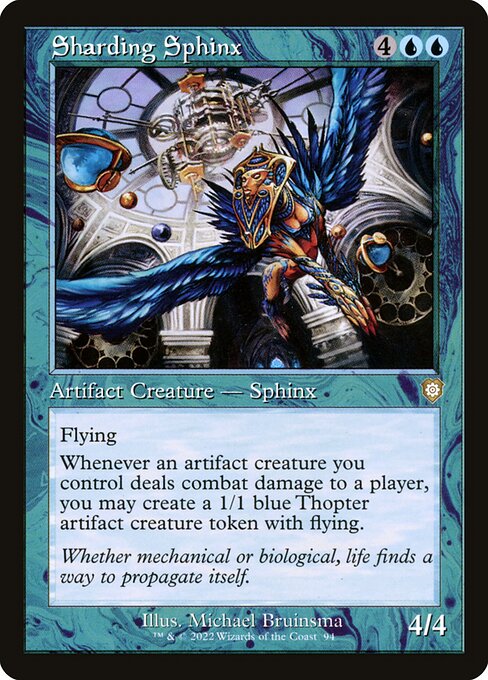 Magic the Gathering Card - Sharding Sphinx - MTG Circle
