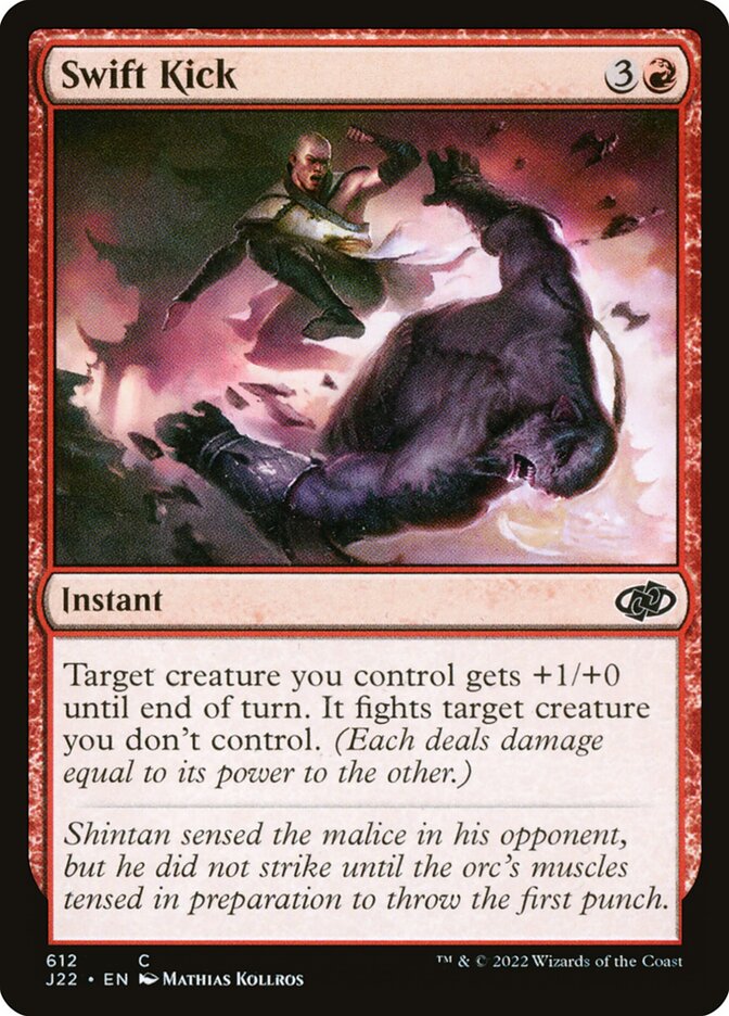 Magic the Gathering Card - Swift Kick - MTG Circle