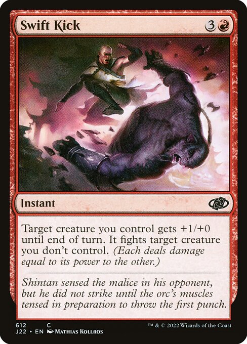 Magic the Gathering Card - Swift Kick - MTG Circle