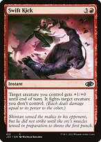 Magic the Gathering Card - Swift Kick - MTG Circle