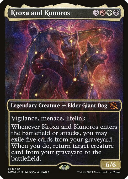 Magic the Gathering Card - Kroxa and Kunoros - MTG Circle