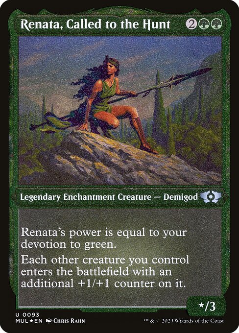Magic the Gathering Card - Renata, Called to the Hunt - MTG Circle