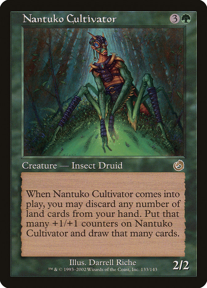Magic the Gathering Card - Nantuko Cultivator - MTG Circle