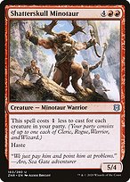 Magic the Gathering Card - Shatterskull Minotaur - MTG Circle
