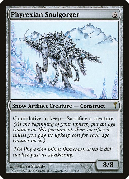Magic the Gathering Card - Phyrexian Soulgorger - MTG Circle