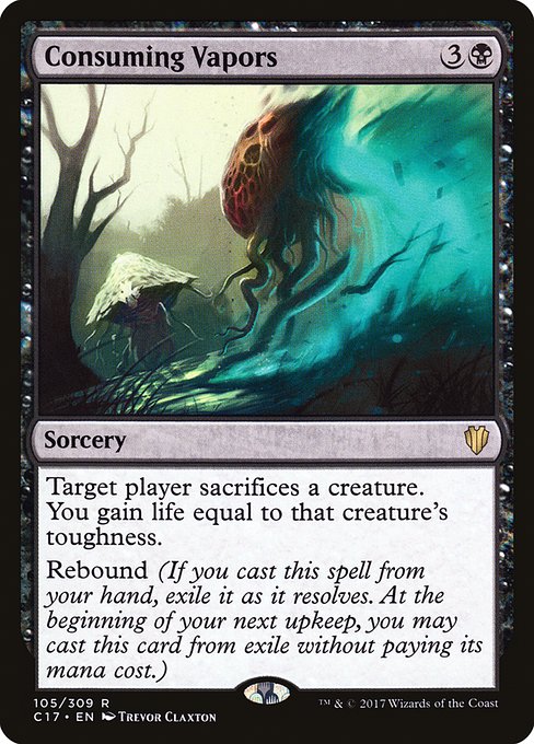 Magic the Gathering Card - Consuming Vapors - MTG Circle