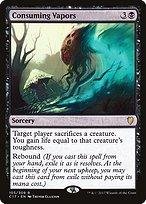 Magic the Gathering Card - Consuming Vapors - MTG Circle