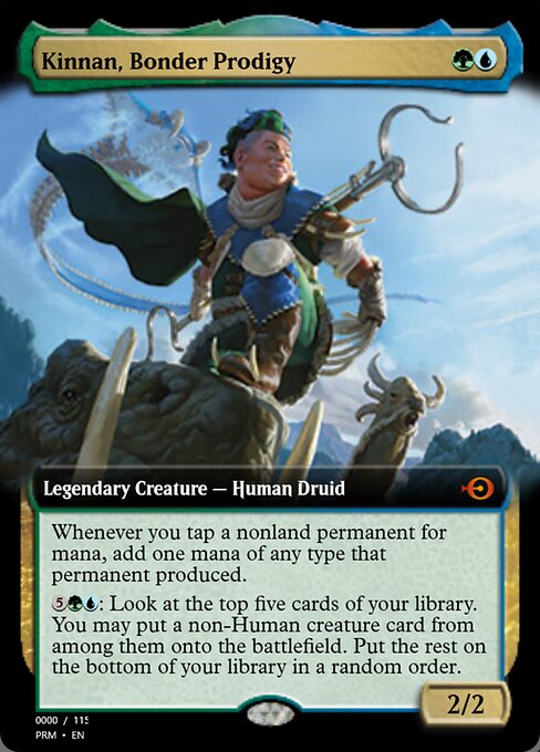 Magic the Gathering Card - Kinnan, Bonder Prodigy - MTG Circle