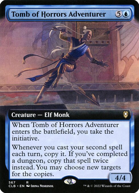 Magic the Gathering Card - Tomb of Horrors Adventurer - MTG Circle
