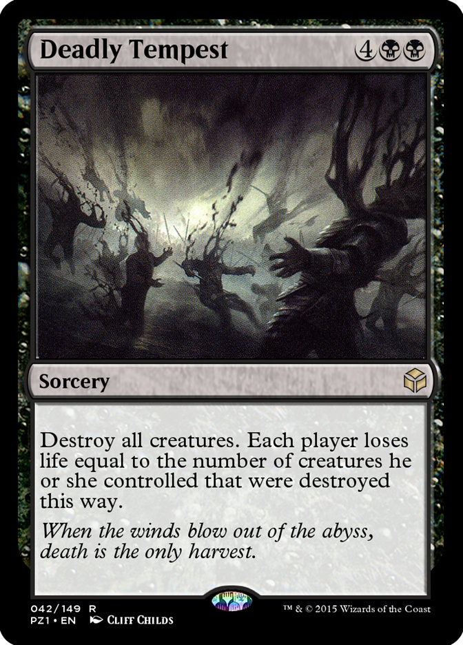 Magic the Gathering Card - Deadly Tempest - MTG Circle