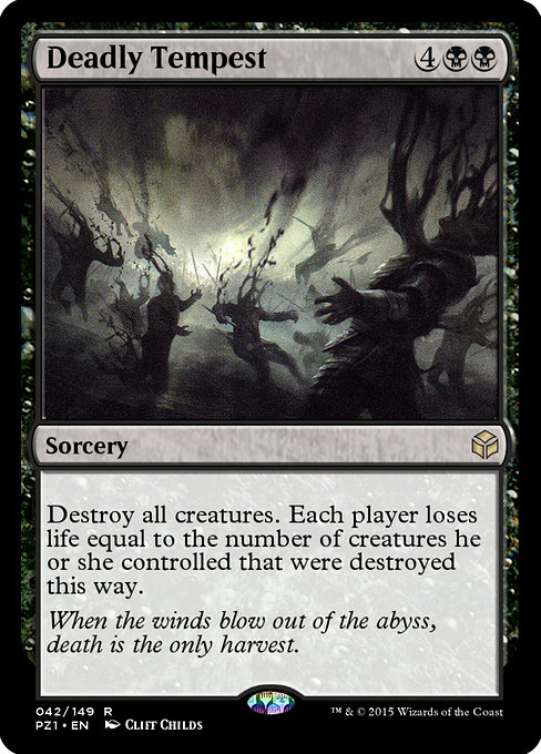 Magic the Gathering Card - Deadly Tempest - MTG Circle