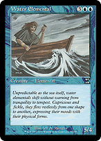 Magic the Gathering Card - Water Elemental - MTG Circle