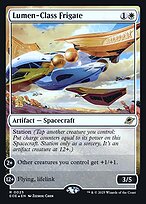 Magic the Gathering Card - Lumen-Class Frigate - MTG Circle