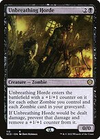 Magic the Gathering Card - Unbreathing Horde - MTG Circle