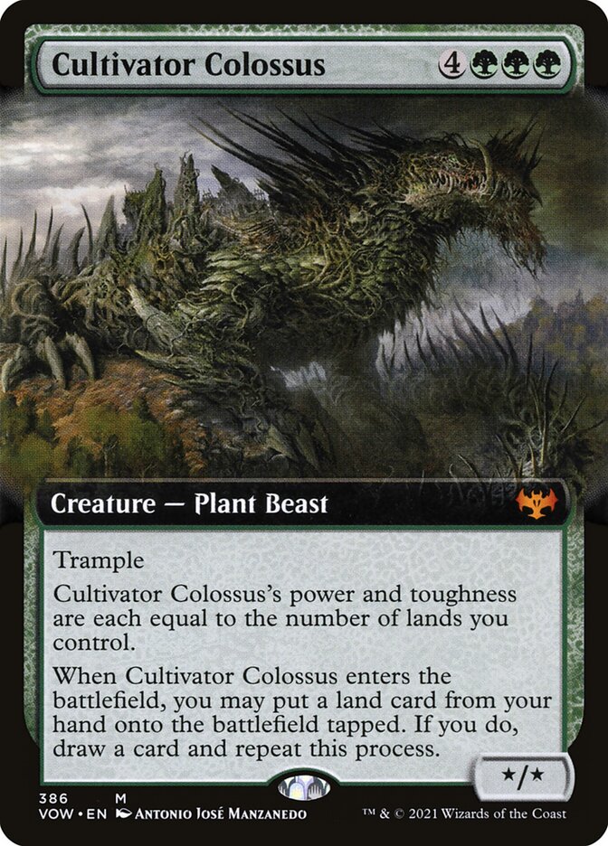 Magic the Gathering Card - Cultivator Colossus - MTG Circle