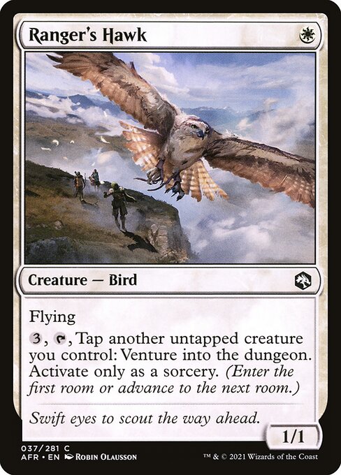 Magic the Gathering Card - Ranger's Hawk - MTG Circle