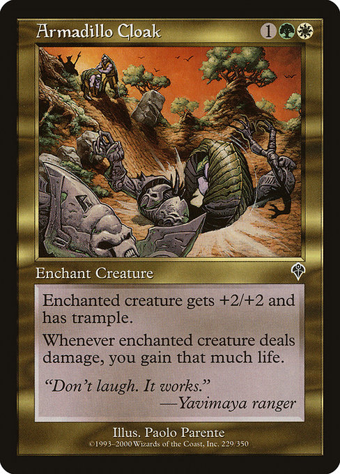 Magic the Gathering Card - Armadillo Cloak - MTG Circle